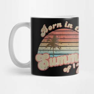 Born In The Summer 1977 43th Birthday Gifts Mug